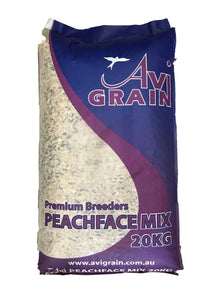 Peachface Mix Avgrain - Woonona Petfood & Produce