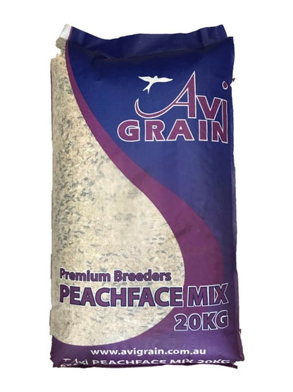 Peachface Mix Avgrain - Woonona Petfood & Produce