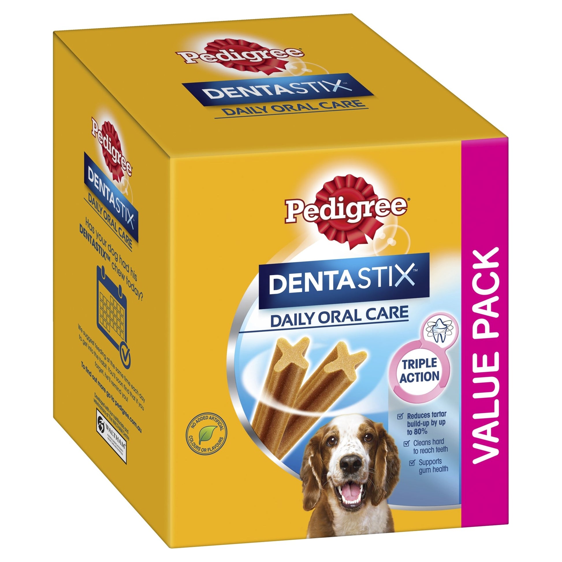 Pedigree Dentastix Value Pack 56 Sticks for Medium Dogs - Woonona Petfood & Produce