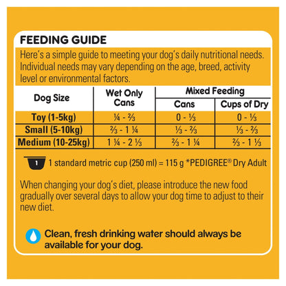 Pedigree Wet Dog Food Cans Beef Casserole 12x700g - Woonona Petfood & Produce
