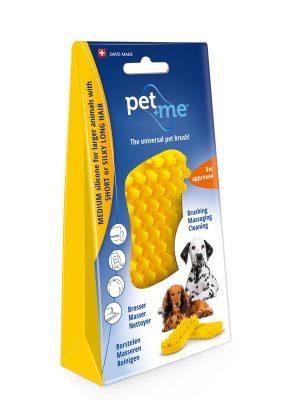 Pet + Me Silicone Brush - Woonona Petfood & Produce