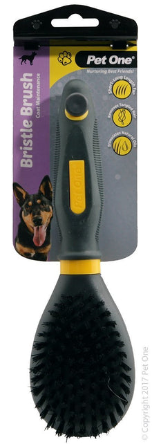 Pet One Bristle Brush - Woonona Petfood & Produce