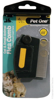 Pet One Cat and Small Animal Flea Comb Mini - Woonona Petfood & Produce