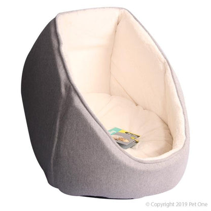 Pet One Cat Igloo Arctic Grey - Woonona Petfood & Produce