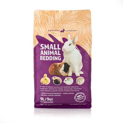 Pet One Critters Comfort Small Animal Bedding 9 Litre - Woonona Petfood & Produce