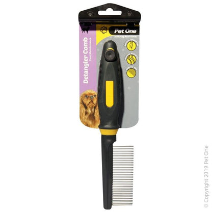 Pet One Detangle Comb 35 Pins - Woonona Petfood & Produce