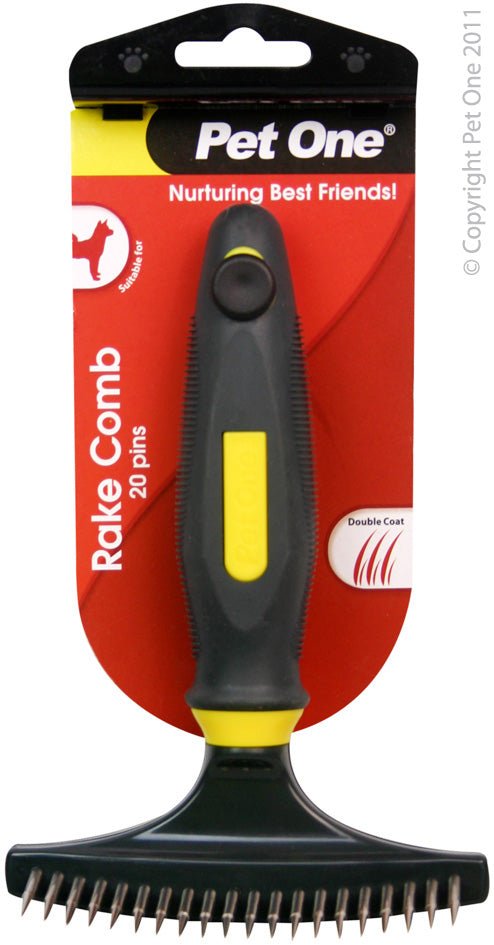 Pet One Detangler Coat Maintenance Comb - Woonona Petfood & Produce