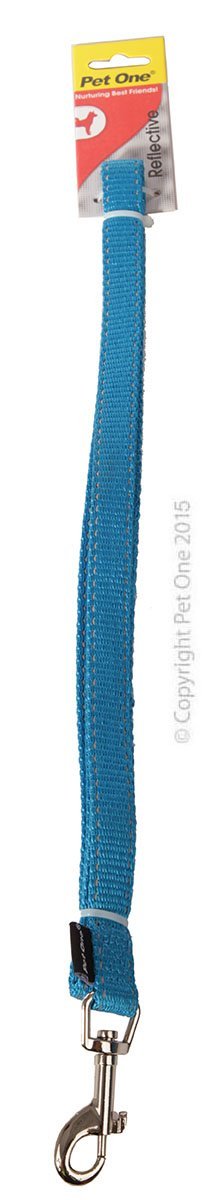 Pet One Lead Nylon Reflective 20mm 150cm - Woonona Petfood & Produce