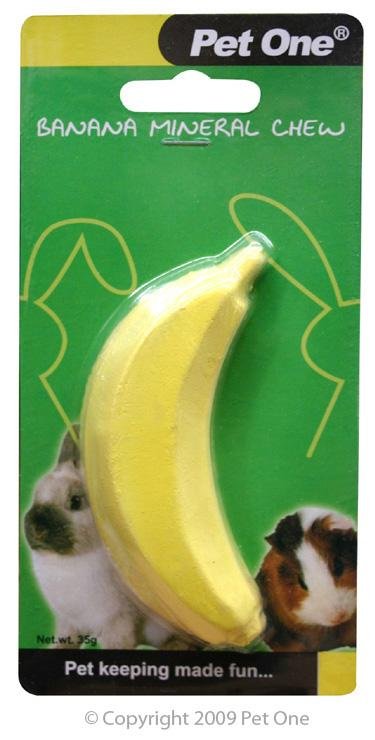 Pet One Mineral Chew Banana 35g - Woonona Petfood & Produce