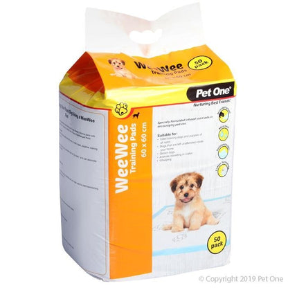 Pet One Training Pads 60 X 60cm - Woonona Petfood & Produce
