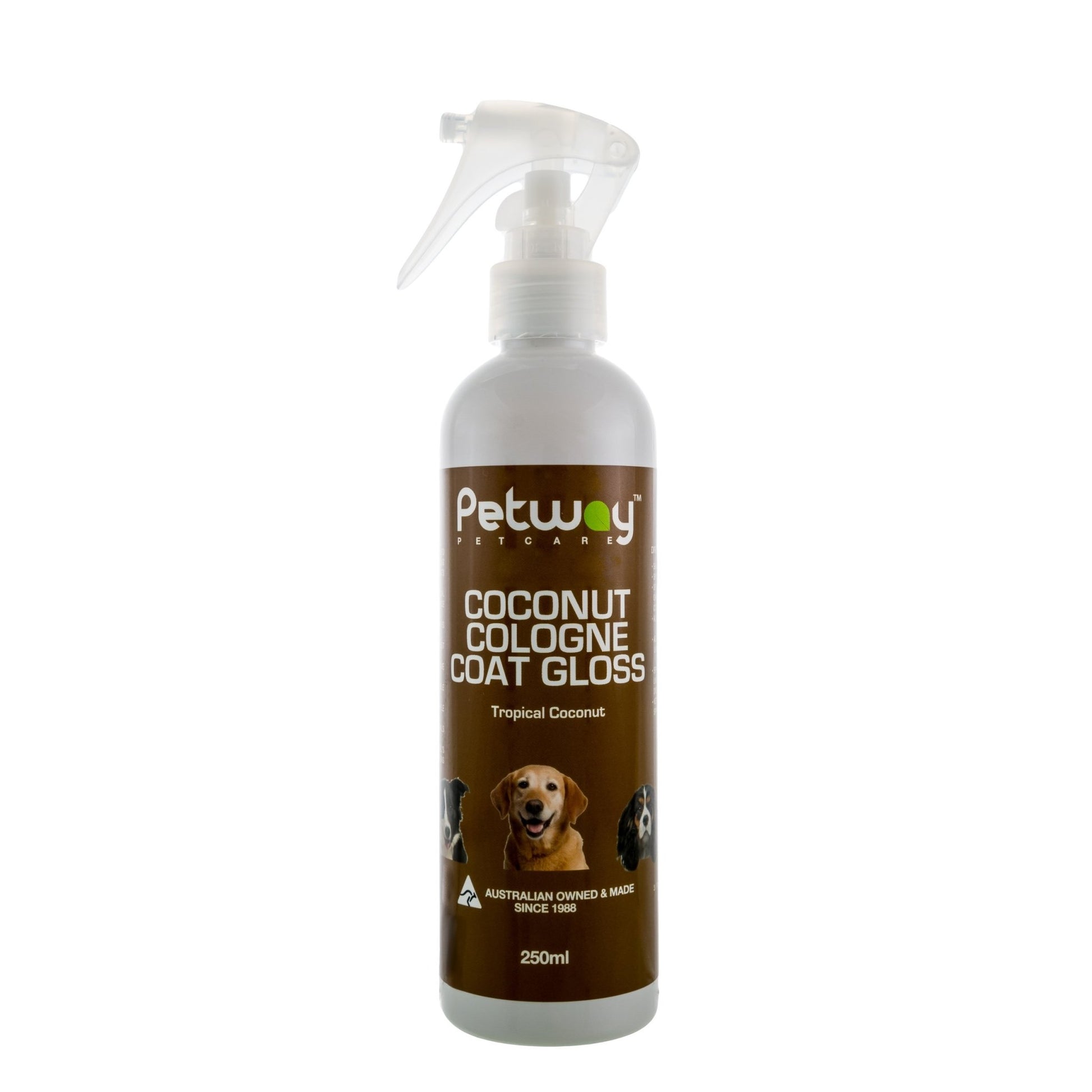 Petway Coconut Coat Gloss 250ml - Woonona Petfood & Produce