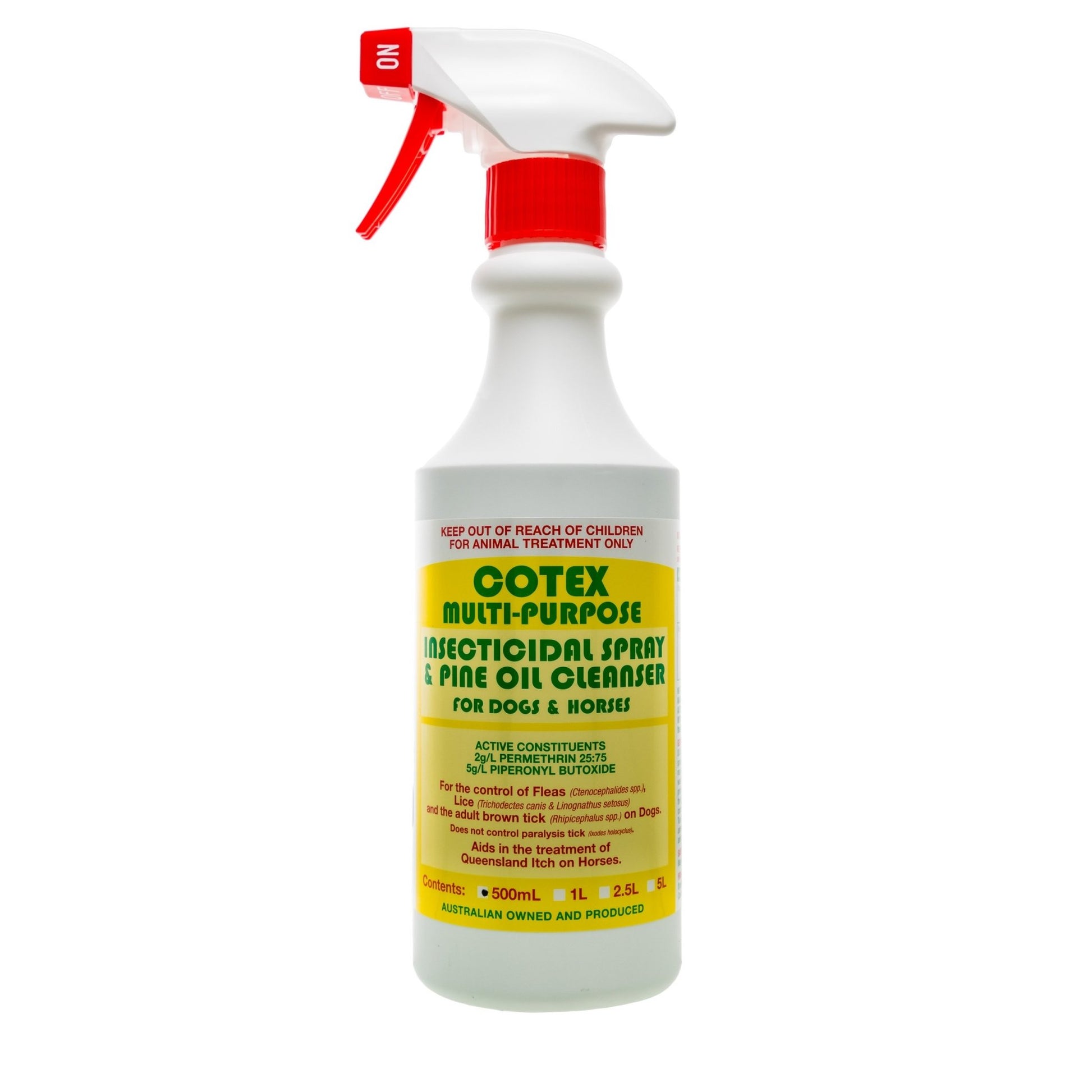 Petway Cotex Pine Oil Spray 500ml - Woonona Petfood & Produce