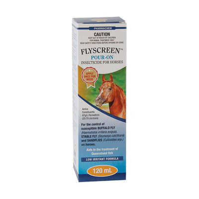 Pharmachem Flyscreen Pour On 120ml - Woonona Petfood & Produce