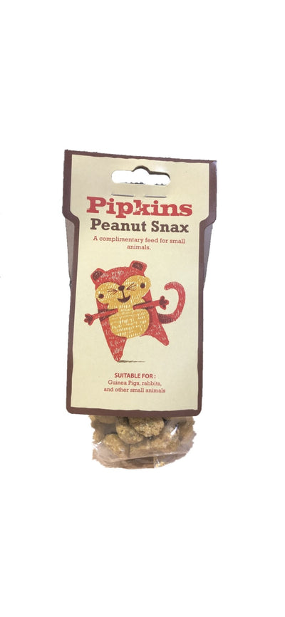 Pipkins Peanut Snax 140g - Woonona Petfood & Produce