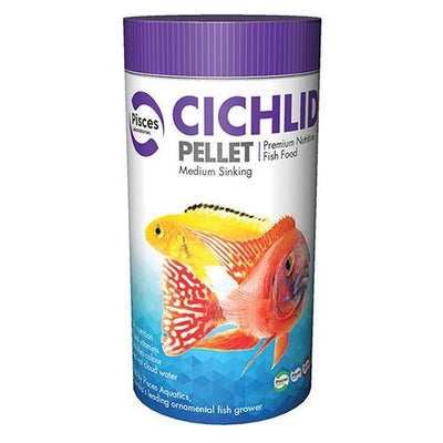 Pisces Cichlid Pellet Medium Sinking 65g - Woonona Petfood & Produce