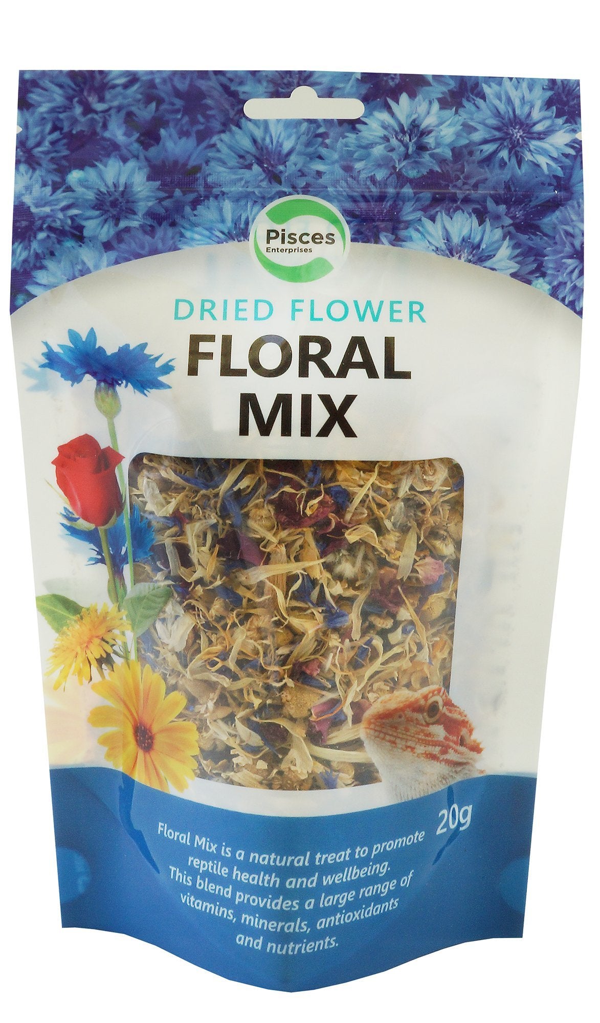 Pisces Floral Mix 20g - Woonona Petfood & Produce