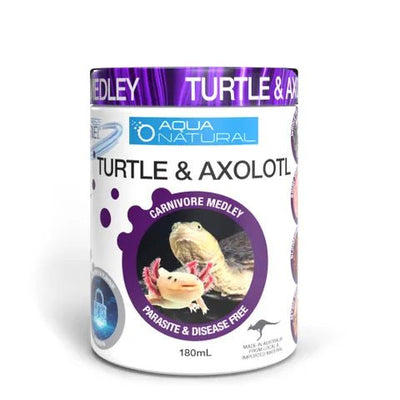 Pisces Natural Products Axolotl and Turtle Medley 180g - Woonona Petfood & Produce