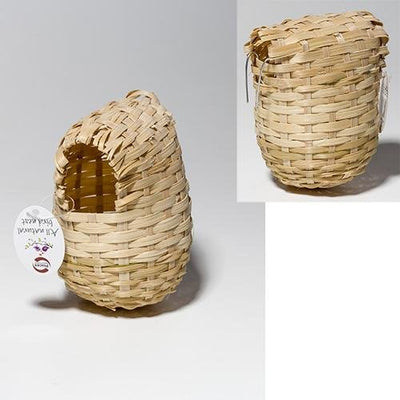 Pisces Natural Products Bird Nest Bamboo House - Woonona Petfood & Produce