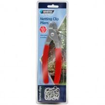 Pliers Netting Clips Red Handle Whites - Woonona Petfood & Produce