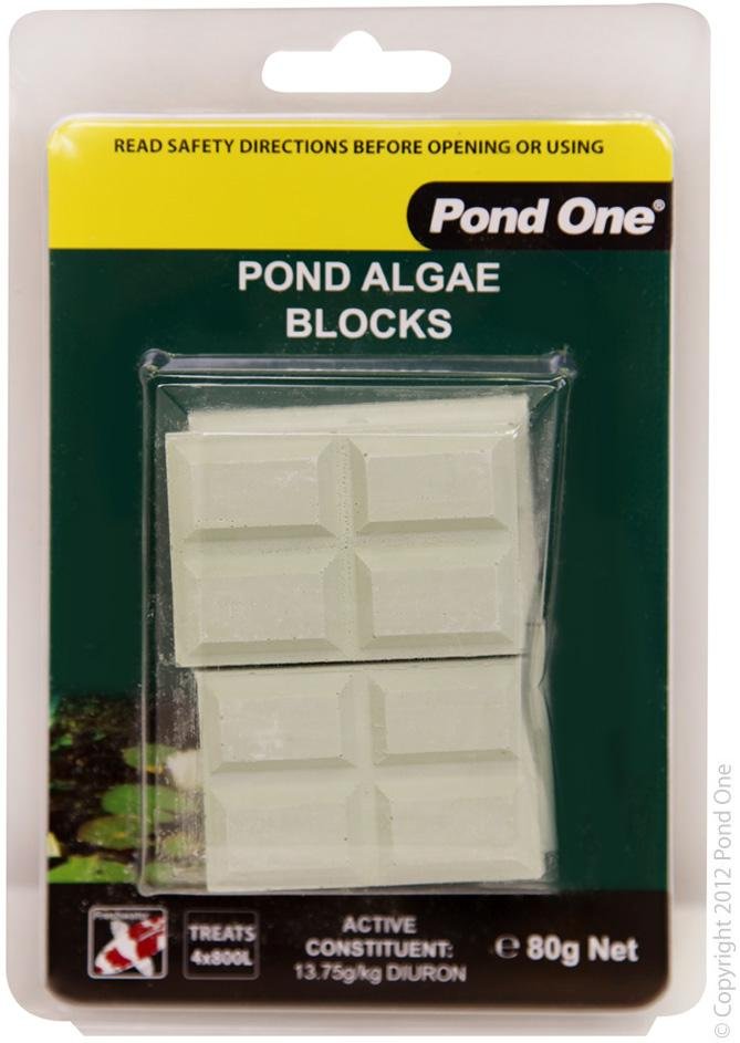Pond One Pond Algae Control Blocks 4 X 20g - Woonona Petfood & Produce