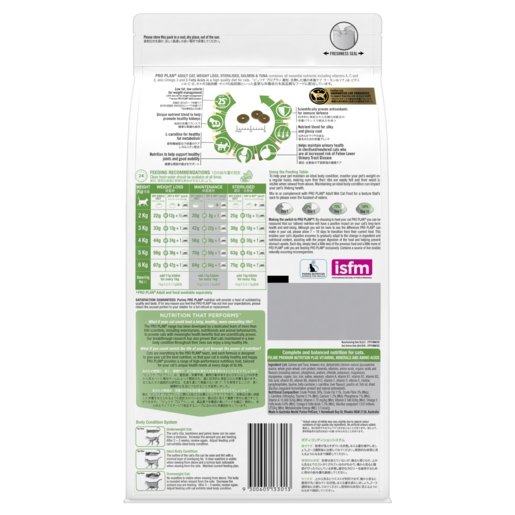 Pro Plan Cat Sterilsed Weight Loss 1.5kg - Woonona Petfood & Produce