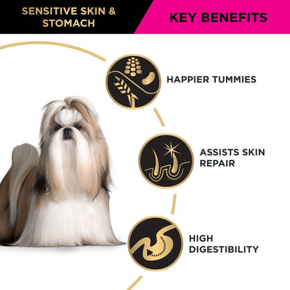 Pro Plan Dog Dry Food Adult Sensitive Skin and Coat Small and Toy Breed - Woonona Petfood & Produce