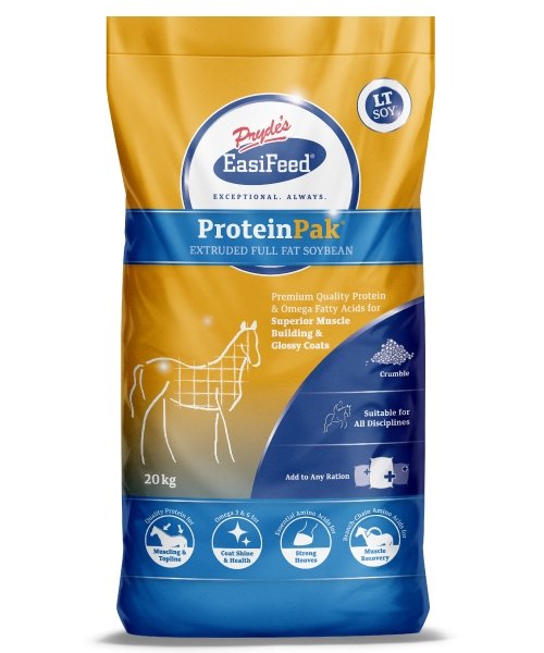 Prydes Protein Pak Extruded Soybean 20kg - Woonona Petfood & Produce