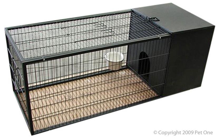 Rabbit Cage Dune 120cm x 46cm x 45cm R520 Pet One - Woonona Petfood & Produce