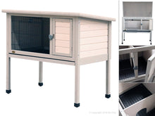 Rabbit Hutch 55570 N Run 104cm x 62.7cm x 91cm Pet One - Woonona Petfood & Produce