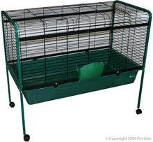 Rabbit Hutch on Wheels 105cm x 53cm x 90cm Pet One - Woonona Petfood & Produce