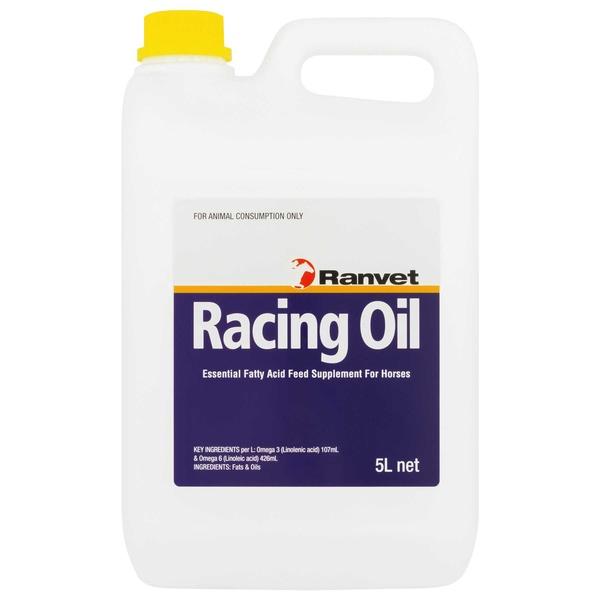 Ranvet Racing Oil 20 Litre - Woonona Petfood & Produce