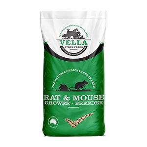 Rat and Mouse Grower Breeder 20kg Vella - Woonona Petfood & Produce