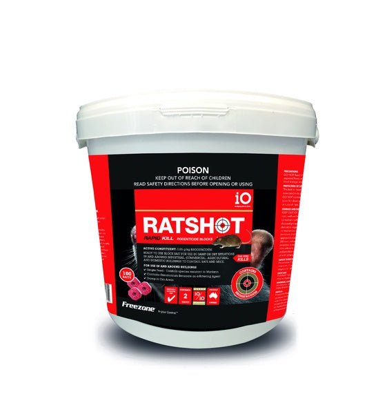 Ratshot Blocks Red - Woonona Petfood & Produce