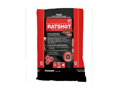Ratshot Blocks Red 250g - Woonona Petfood & Produce