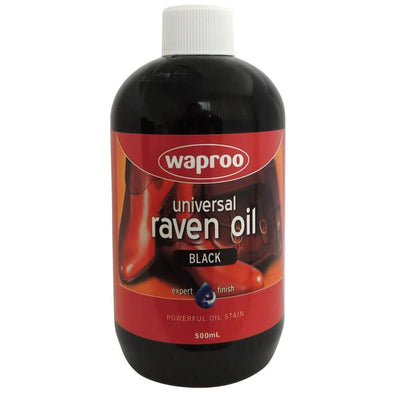 Raven Oil Black 500ml - Woonona Petfood & Produce