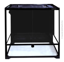 Reptile One Glass Hinged Door Terrarium RTF-600HT 60x45x60cm H - Woonona Petfood & Produce