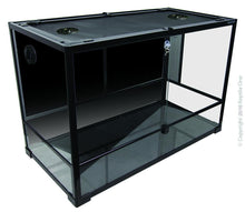 Reptile One Glass HInged Door Terrarium RTF- 900HT 90x45x50cm H - Woonona Petfood & Produce