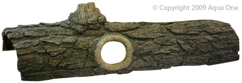 Reptile One Log With Holes - Woonona Petfood & Produce