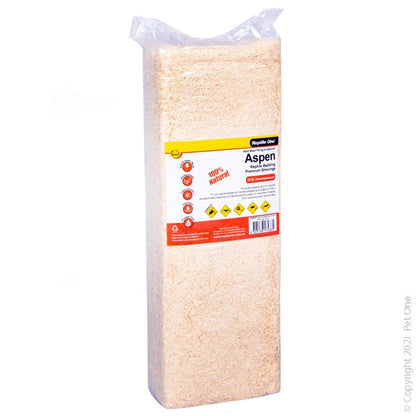 Reptile One Reptile Bedding Aspen Shavings - Woonona Petfood & Produce