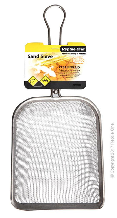 Reptile One Sand Sieve Stainless Steel 14cm - Woonona Petfood & Produce