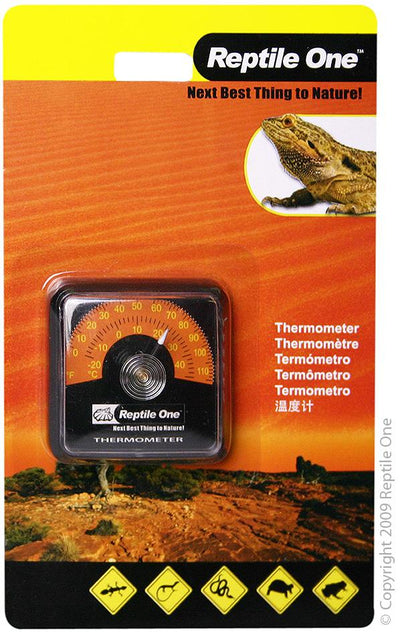 Reptile One Thermometer Stick On Economy - Woonona Petfood & Produce