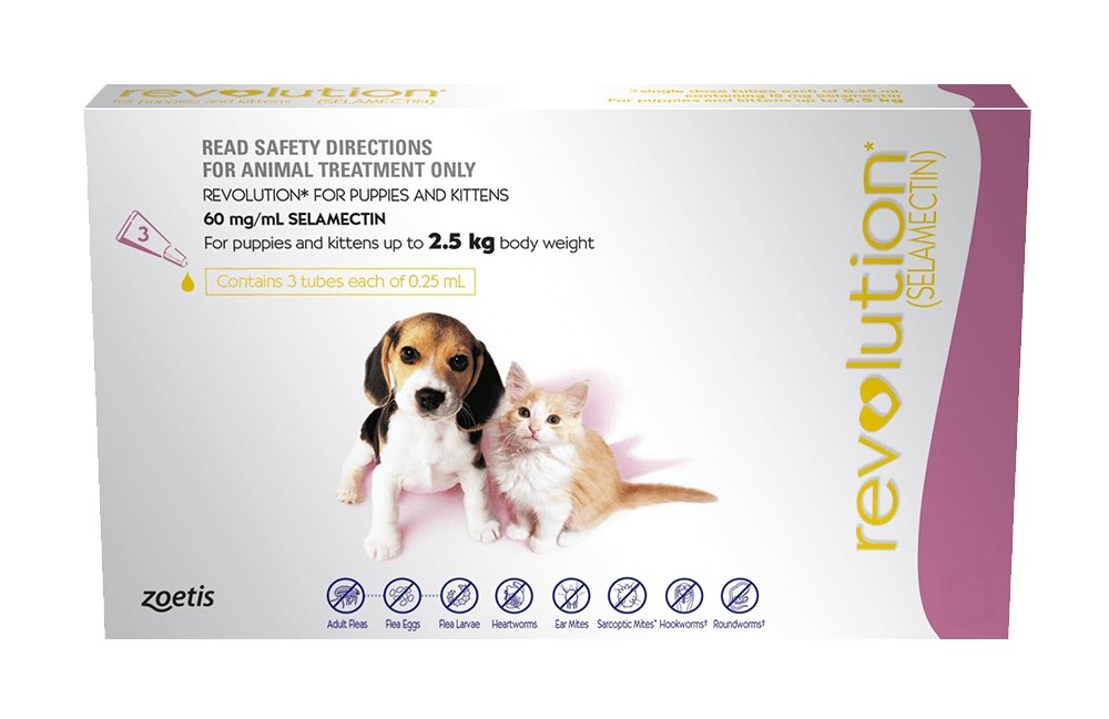 Revolution Puppy and Kitten 3 Pack – Woonona Petfood & Produce