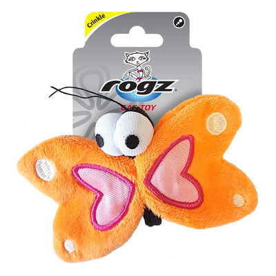 Rogz Catnip Cat Toy Plush Butterfly - Woonona Petfood & Produce
