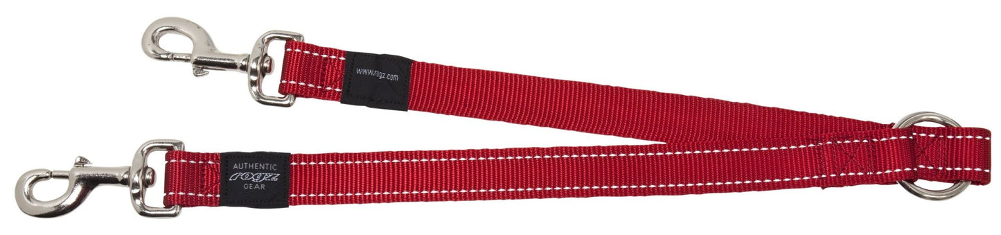 Rogz Classic Splitter Red - Woonona Petfood & Produce