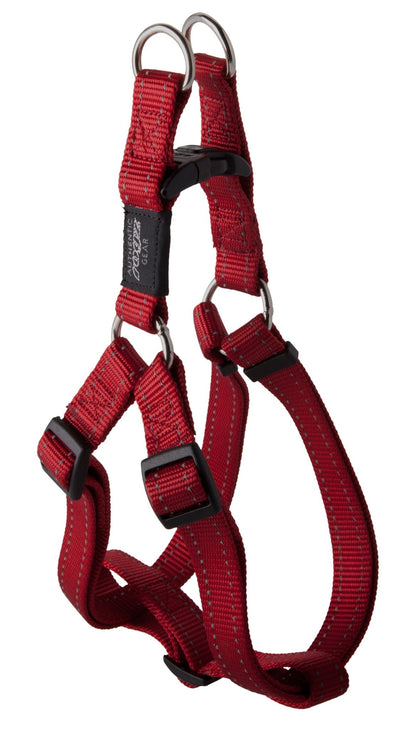 Rogz Classic Step In Harness Red - Woonona Petfood & Produce