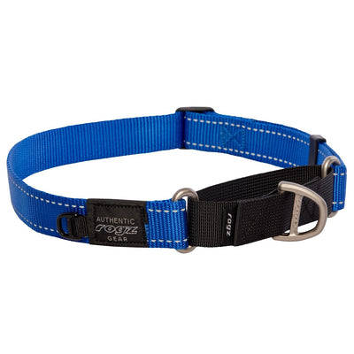 Rogz Control Collar Web Blue - Woonona Petfood & Produce