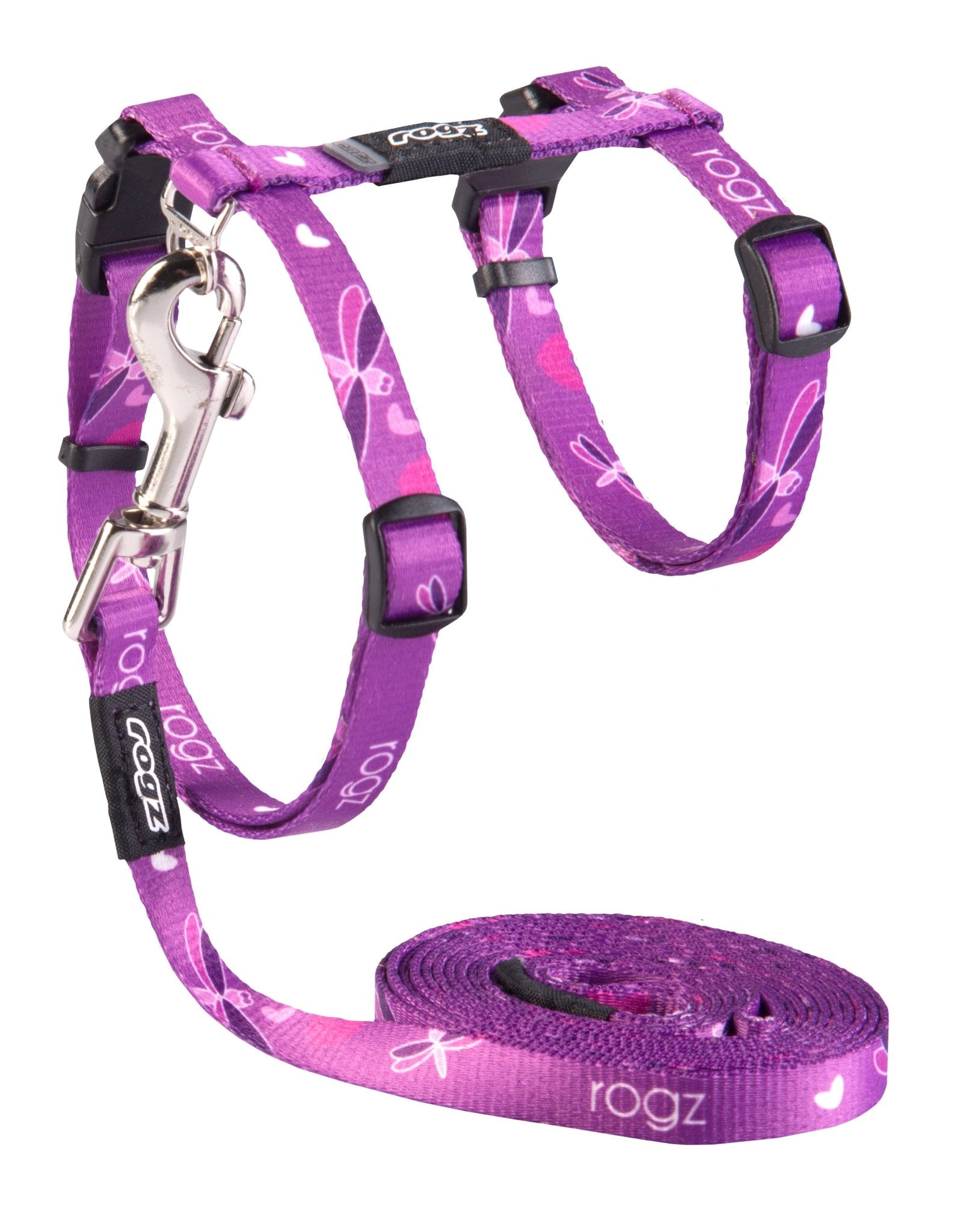 Rogz Kiddycat Harness And Lead Set Dragonfly - Woonona Petfood & Produce