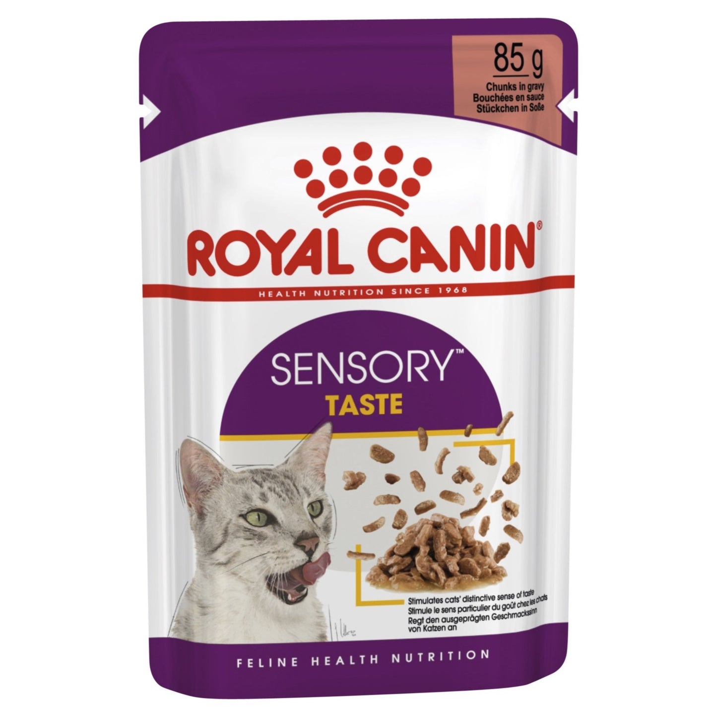 Royal Canin Cat Wet Food Pouch Sensory Taste Gravy 85g - Woonona Petfood & Produce