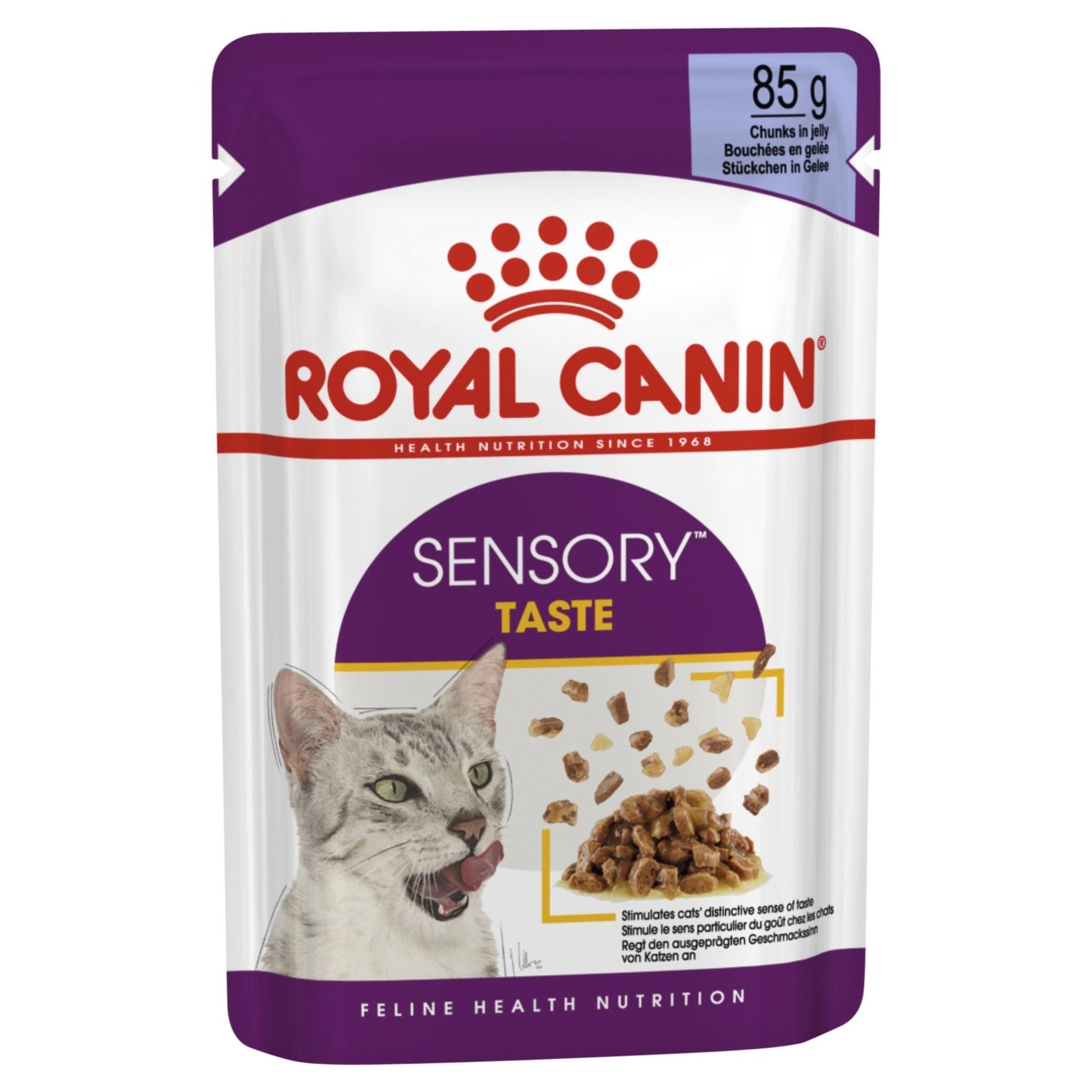 Royal Canin Cat Wet Food Pouch Sensory Taste Jelly 85g - Woonona Petfood & Produce