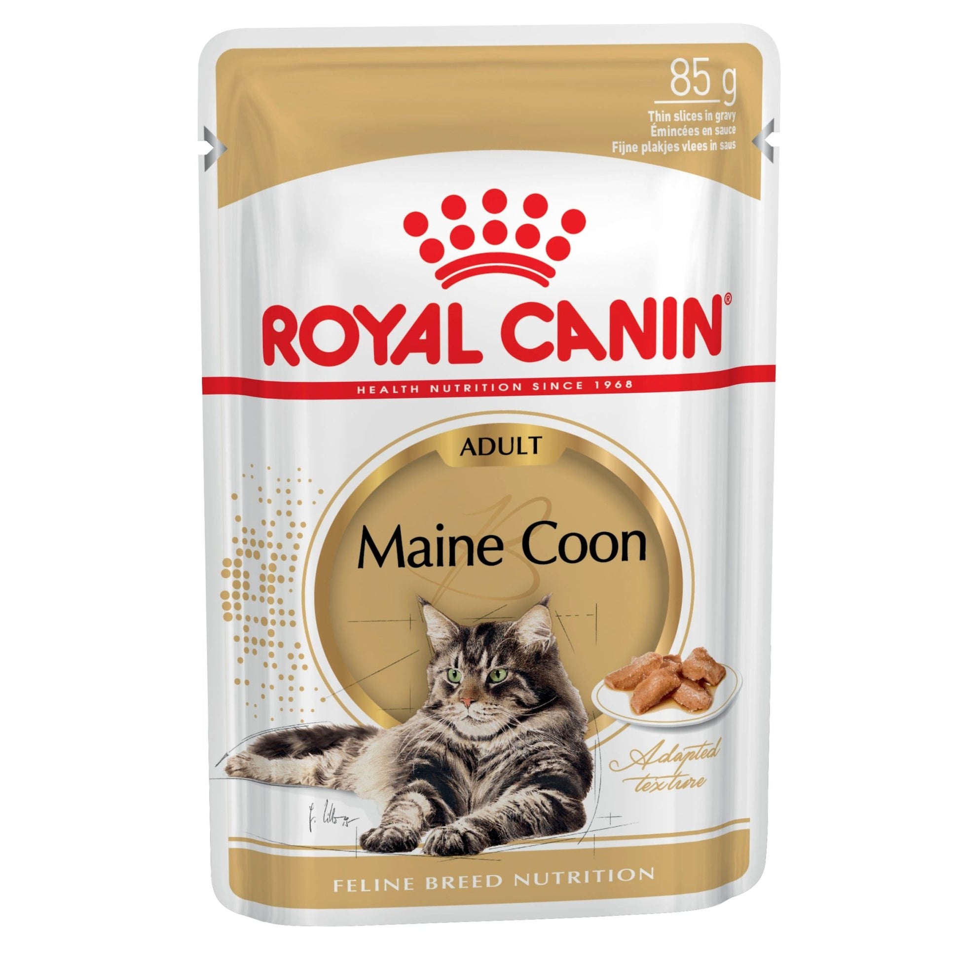 Royal Canin Cat Wet Food Pouches Maine Coon 12x85g - Woonona Petfood & Produce